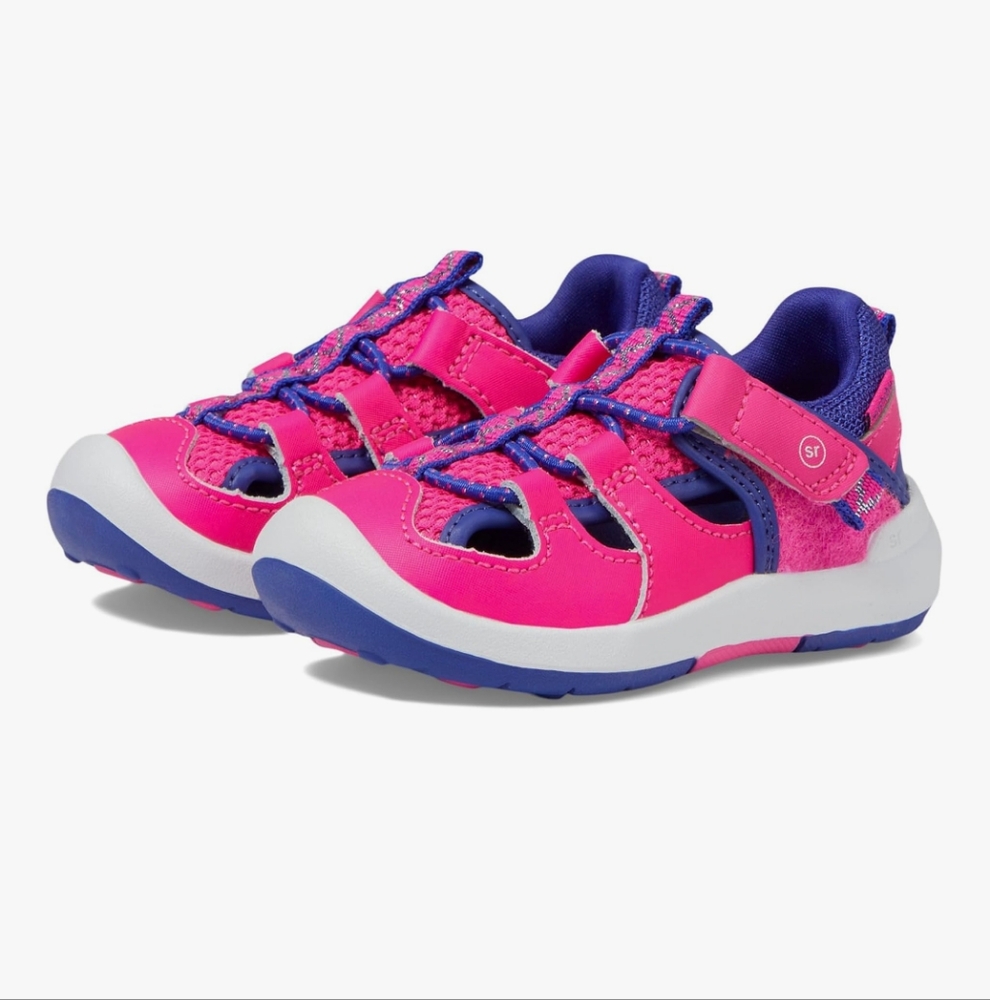 NWOB Stride Rite SRT Wade 2.0 Pink Kids Sandal Sneaker Size 10.5W